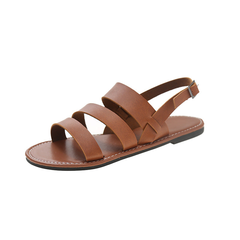 Women's strap sandals with anatomical sole Lune London