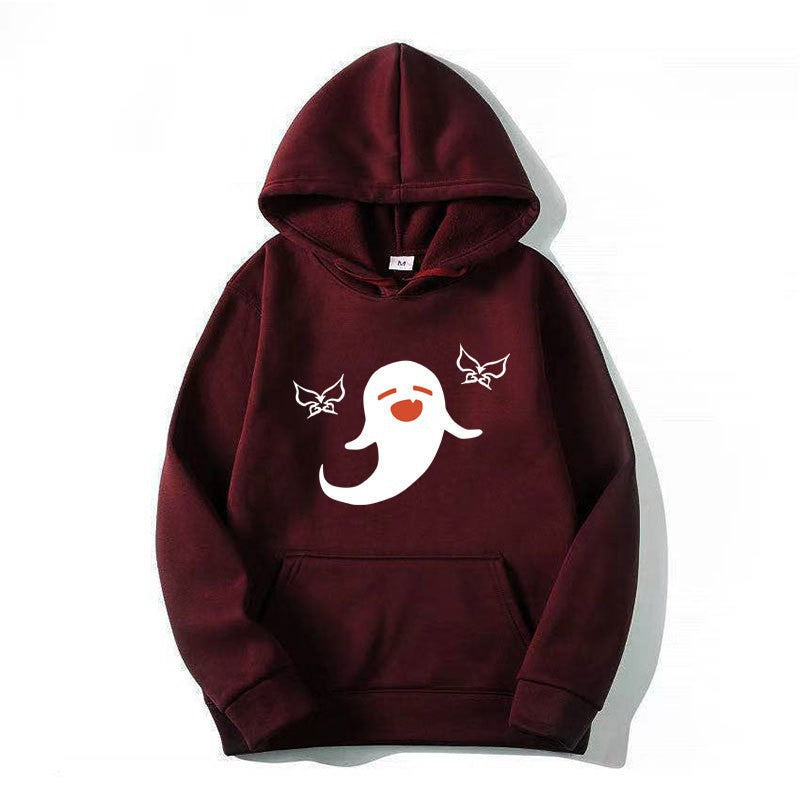 Women's Hoodie with Playful Ghost Design Chic & Stil