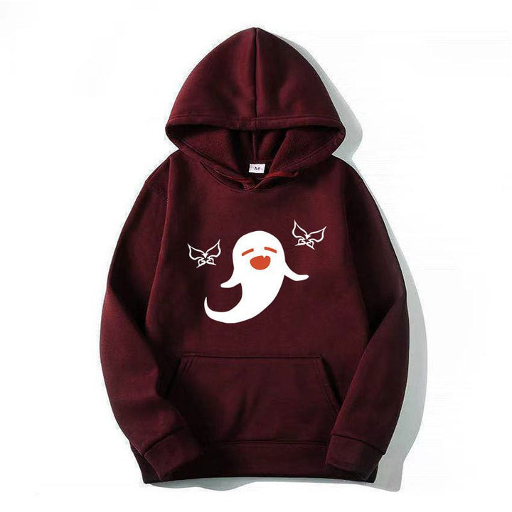 Women's Hoodie with Playful Ghost Design Chic & Stil