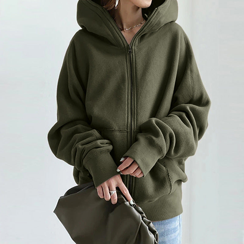 Lune London | Stylish, loose-fitting jacket with a zipper