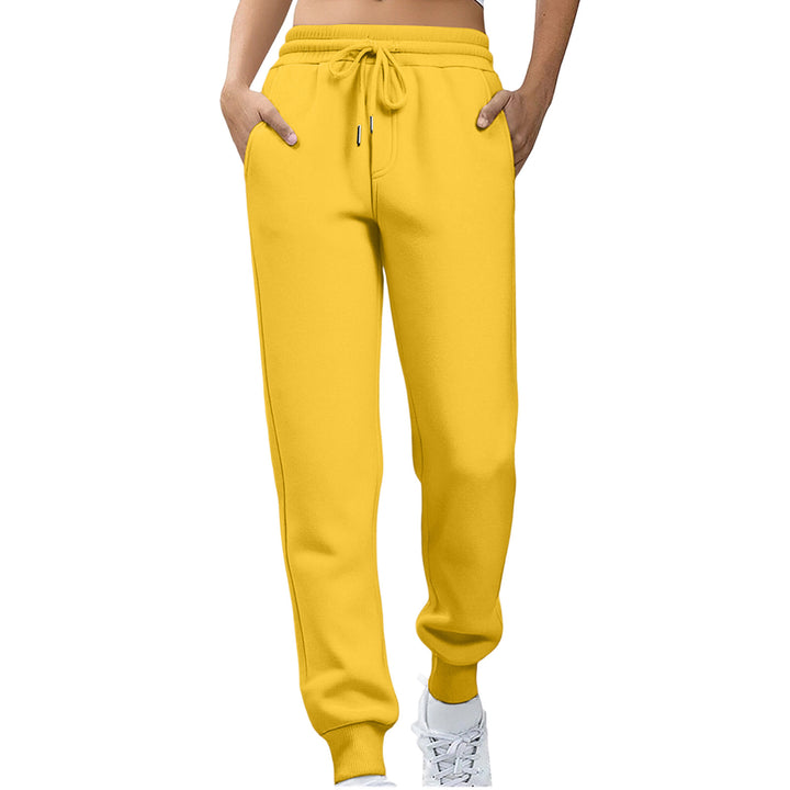 Women Relaxed Fit Sweatpants with Elastic Waistband and Side Pockets Chic & Stil