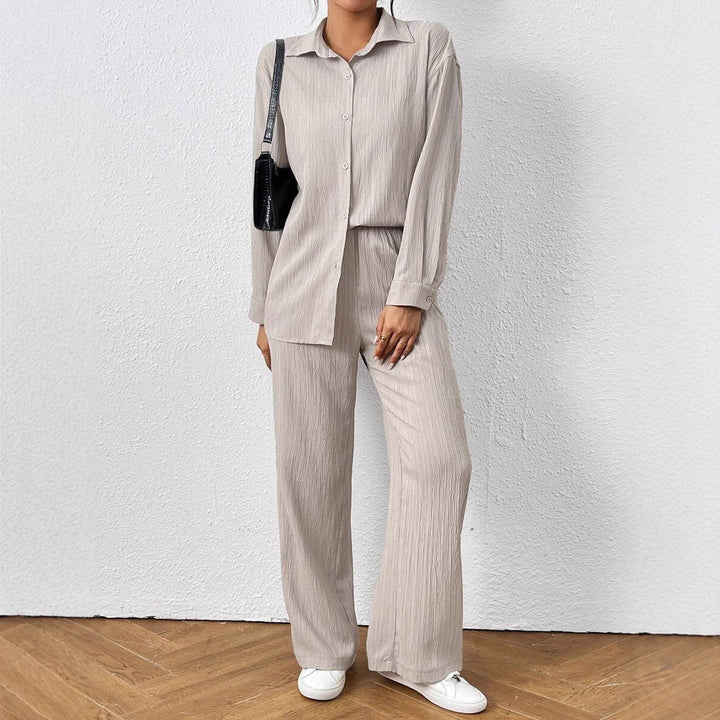 Ladies casual set in breathable fabric Lune London