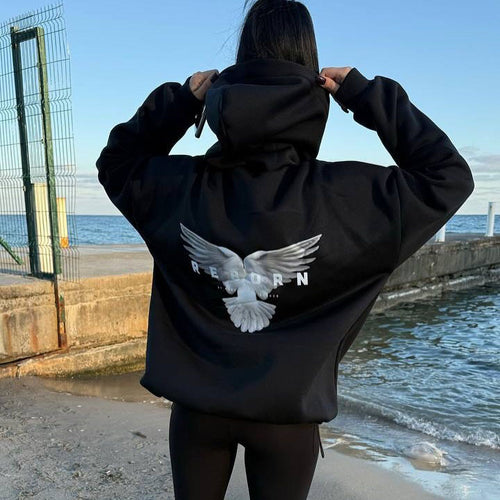 Ladies oversized hoodie Lune London