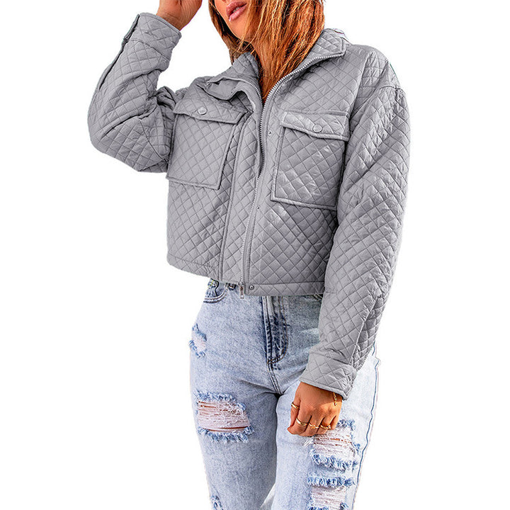 Ladies down jacket with pockets and modern cut Lune London