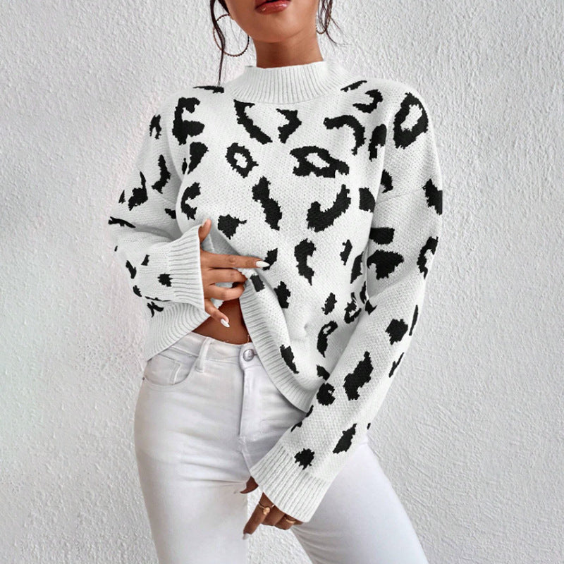Lune London | Women's fashionable sweater with striking animal pattern and comfortable fit