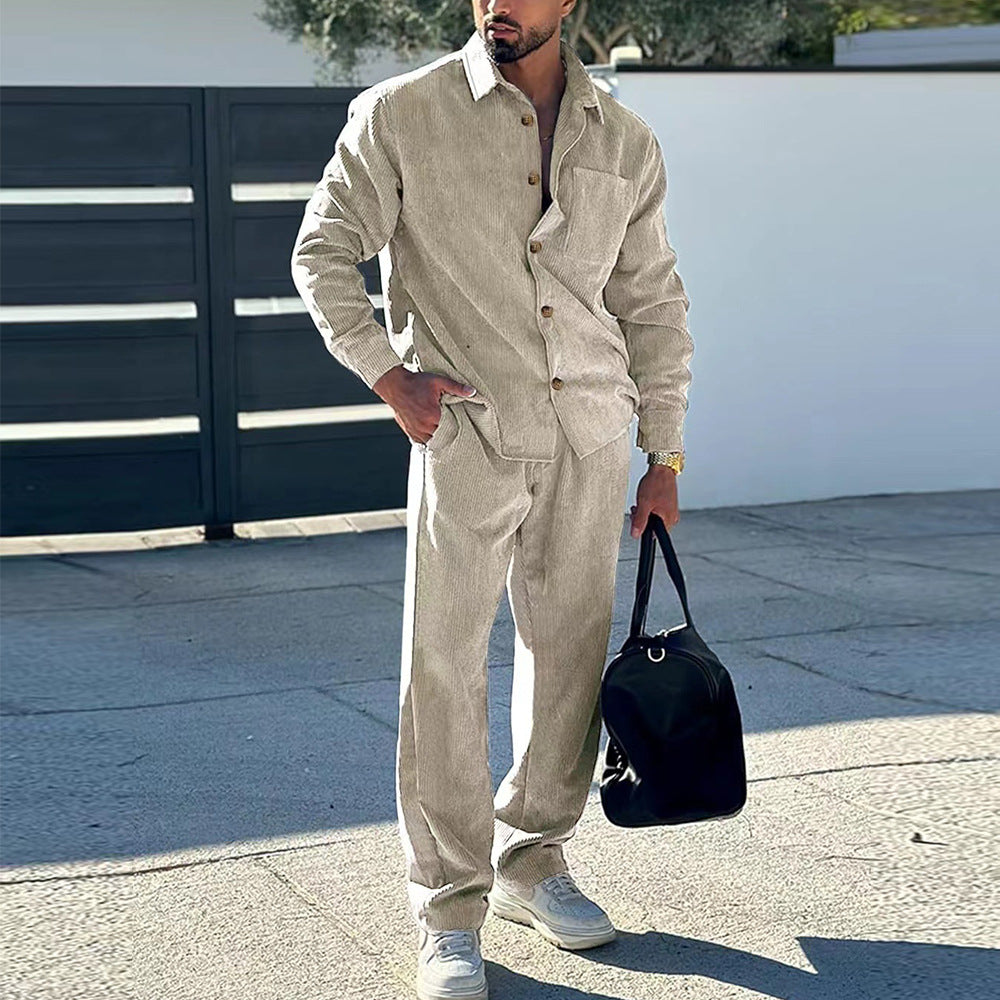 Men's leisure set with innovative fabric and practical pockets Lune London