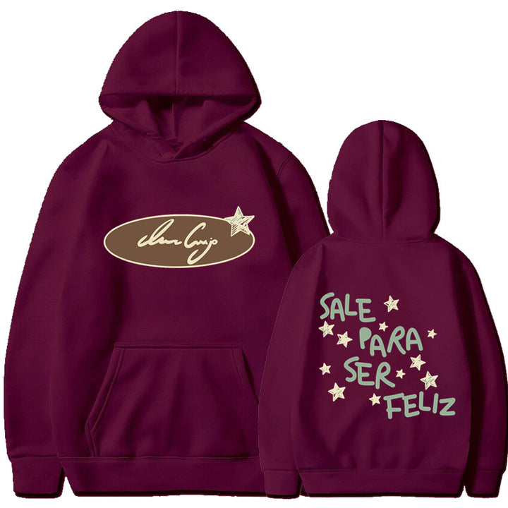 Women's hoodie sweatshirt with creative lettering and eye-catching design Chic & Stil