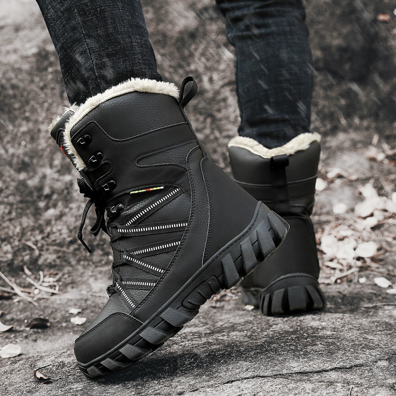 Winter hiking boots for women with insulated lining and non-slip sole Lune London
