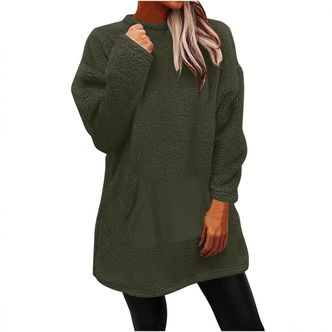 Cozy oversized sweater for women with high neck from Lune London
