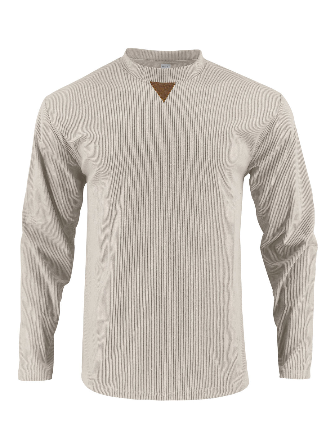 Men's long sleeve sports T-shirt with innovative structured design Lune London