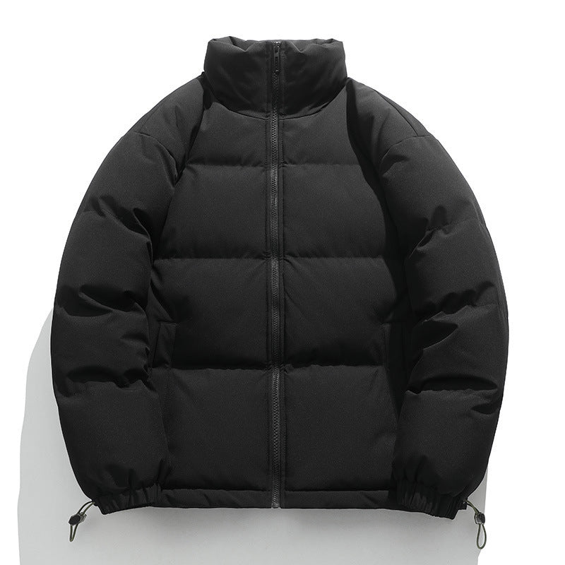Insulated down jacket for men with high collar Lune London