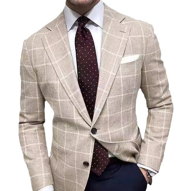 Elegant linen blazer for men with slim fit Lune London