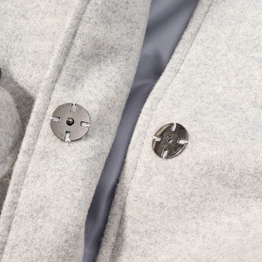 Veste en laine stylée pour femme avec capuche amovible et doublure en teddy Chic & Stil