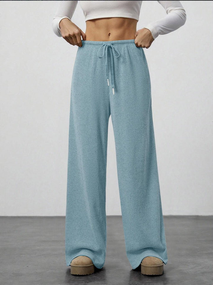 Pantalon en tricot ample pour femmes Chic & Stil
