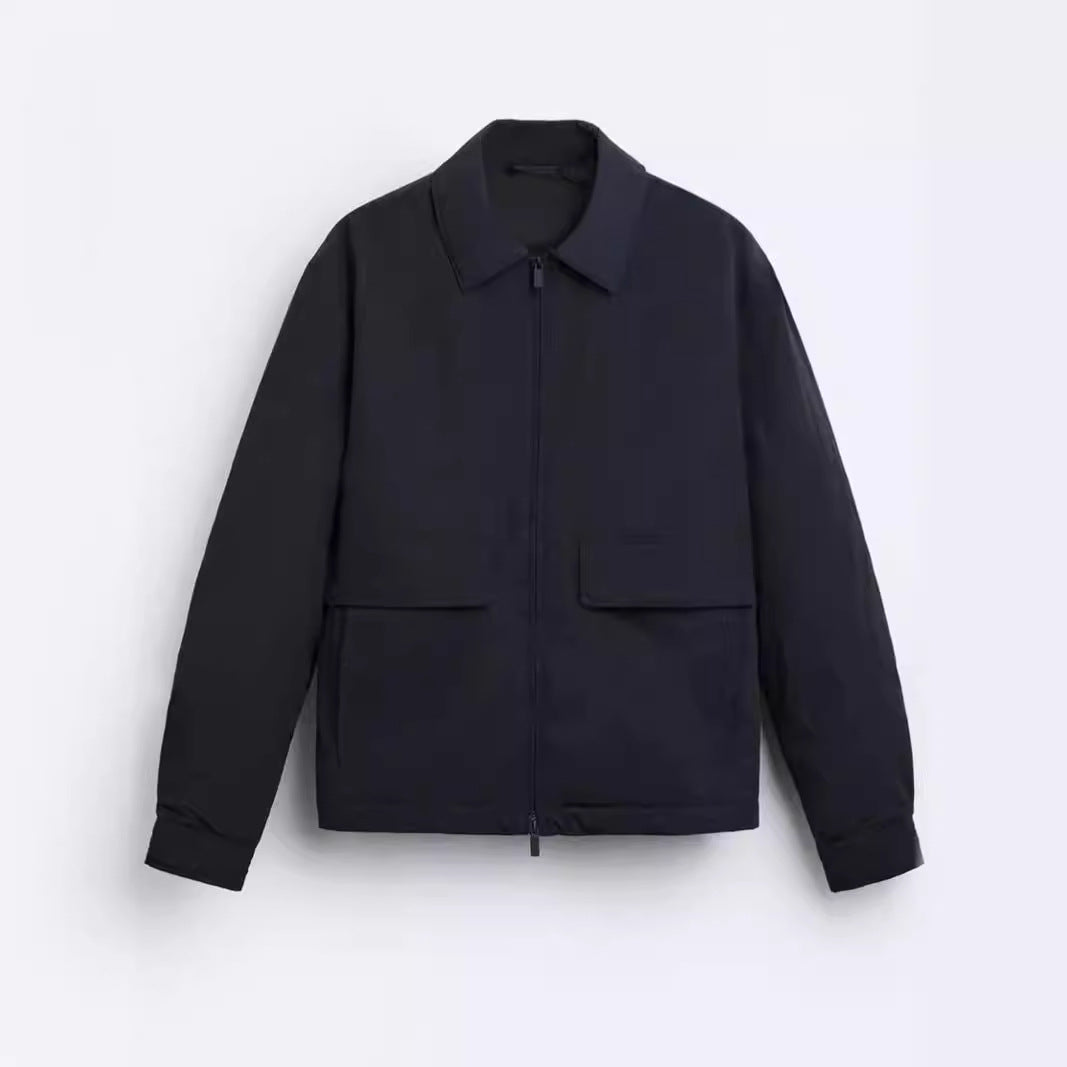Casual jacket for men with practical pockets and modern cut Lune London