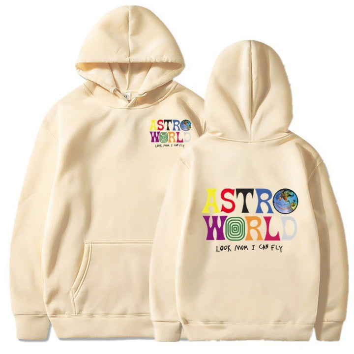 Women's hoodie with playful graphic design and soft inner side Chic & Stil