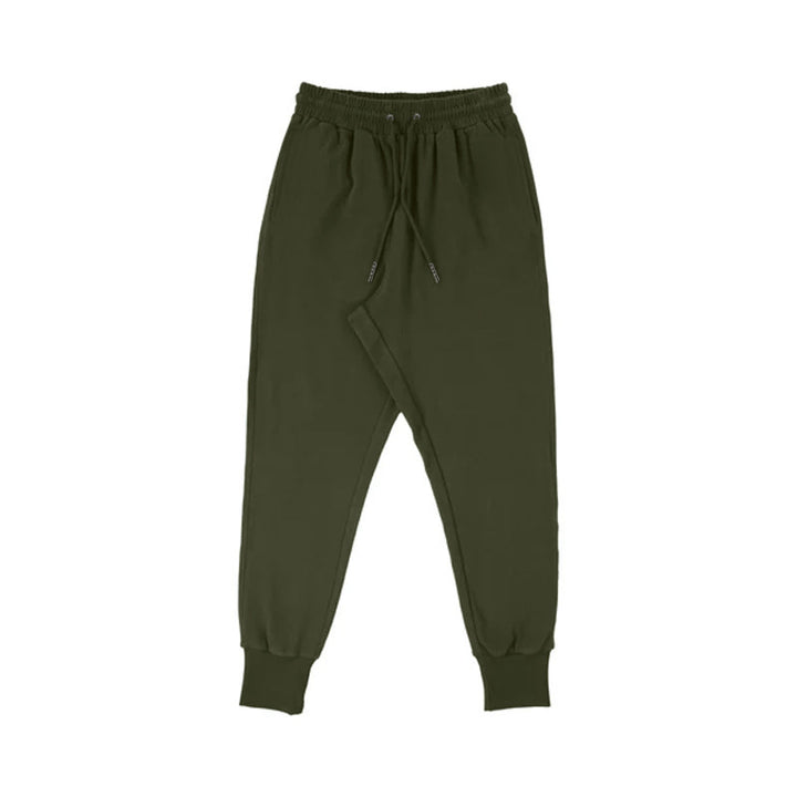 Comfortable pleated jogger pants for men with elastic waist and practical pockets Lune London