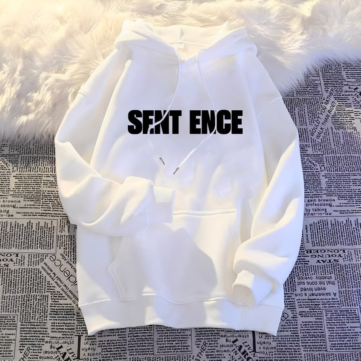 Women's hoodie with eye-catching lettering and casual design Chic & Stil