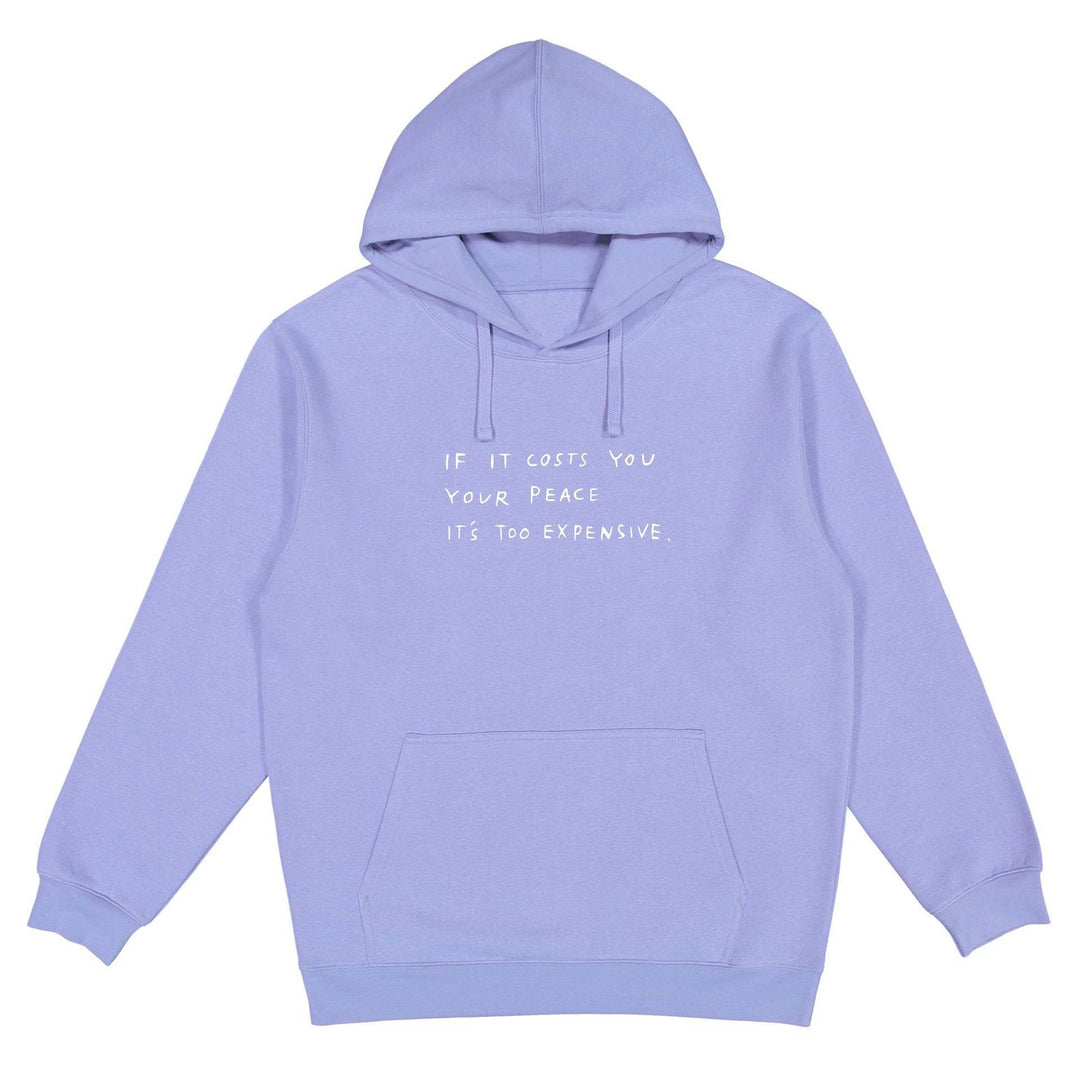Women's hoodie with inspiring motif Lune London