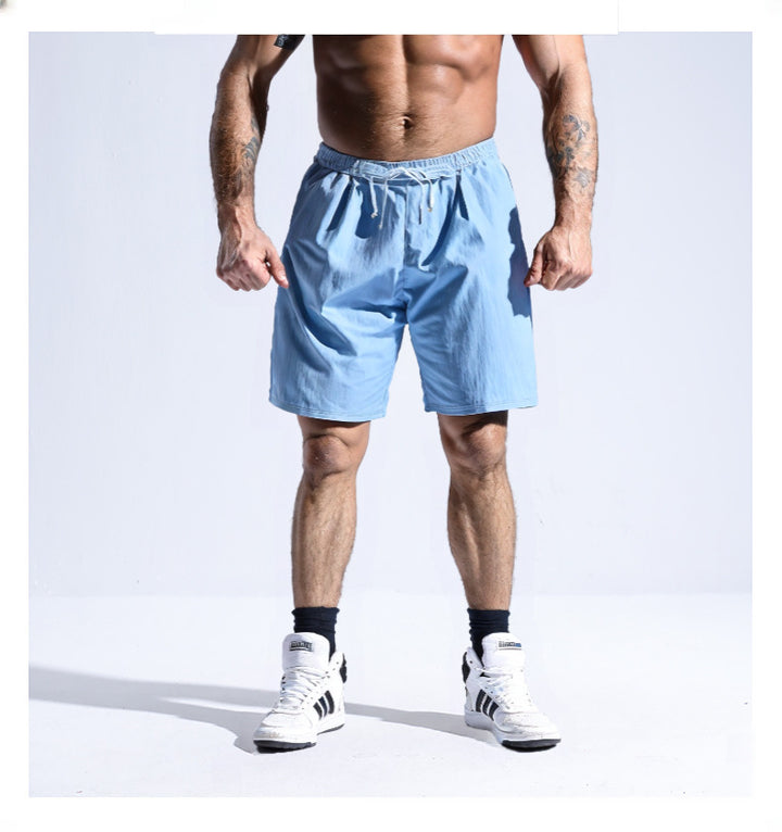 Men's sporty leisure pants with elastic waistband and practical side pockets Lune London