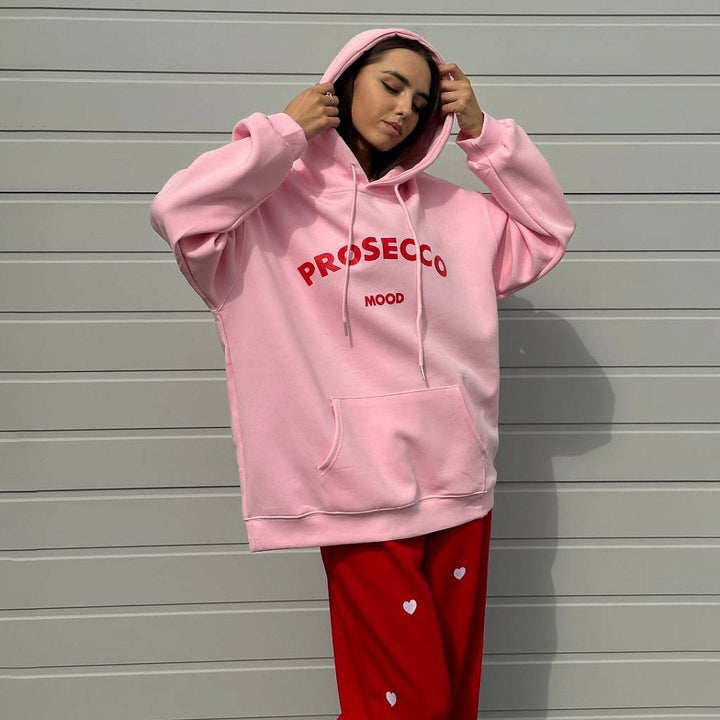 Oversized women's hoodie with an eye-catching design and a soft interior Lune London