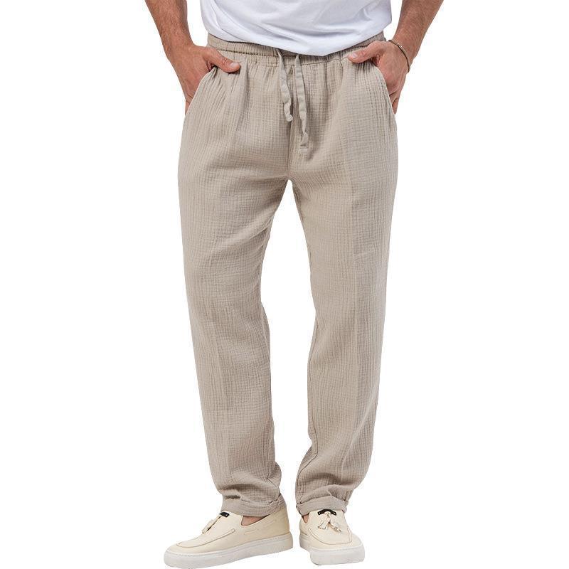 Comfortable leisure pants for men with elastic waist and practical pockets Lune London