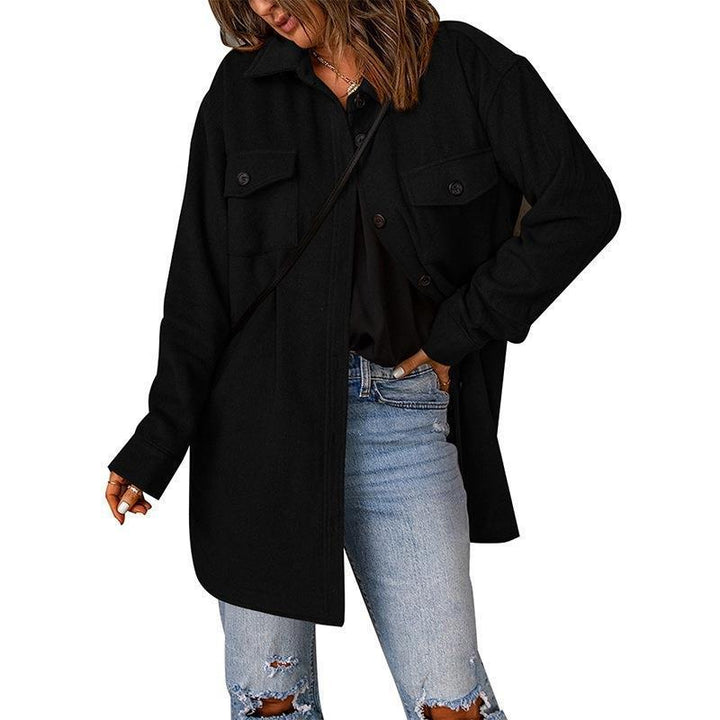 Women Oversized Jacket with Two Chest Pockets Lune London
