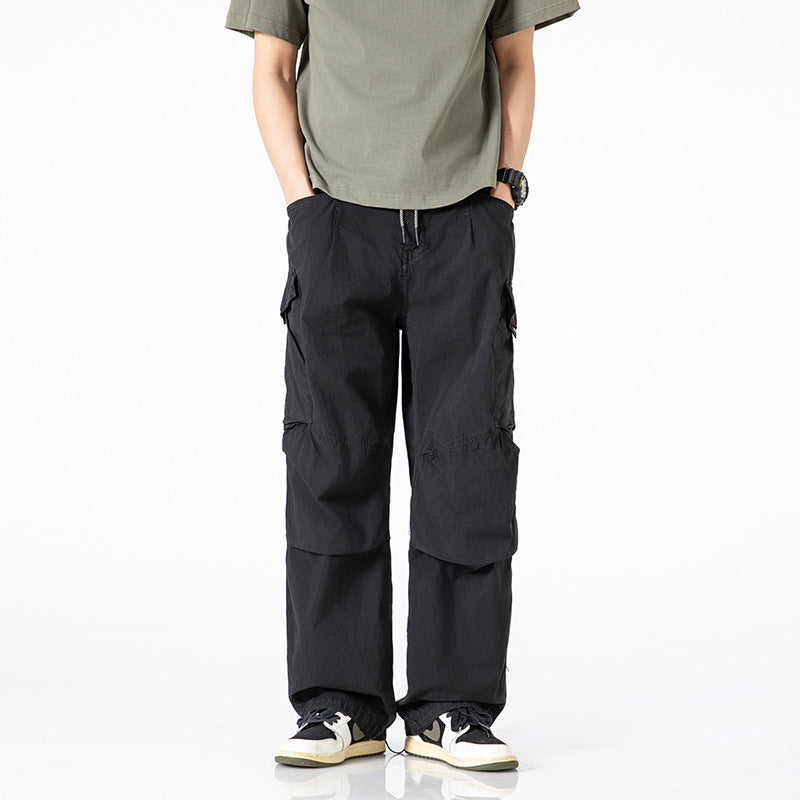 Pantalon cargo multifonctionnel pour hommes avec poches latérales pratiques Lune London