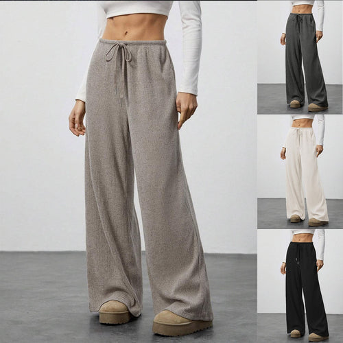 Pantalon en tricot ample pour femmes Chic & Stil