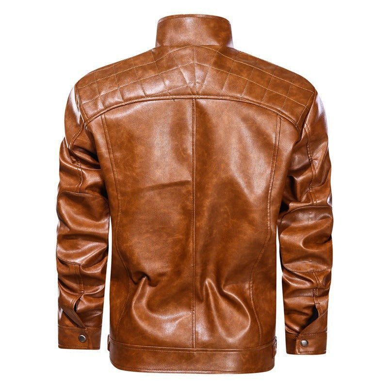 Fashionable men's motorcycle jacket with practical pockets Lune London
