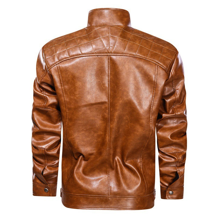 Fashionable men's motorcycle jacket with practical pockets Lune London