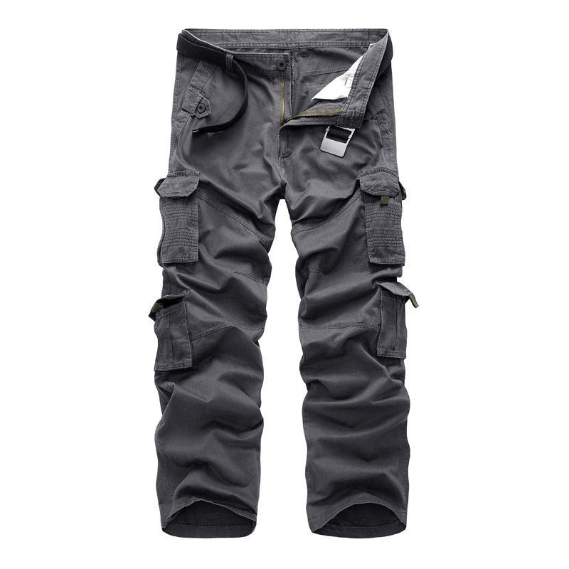 Men's cargo pants with multifunctional pockets and robust design Lune London