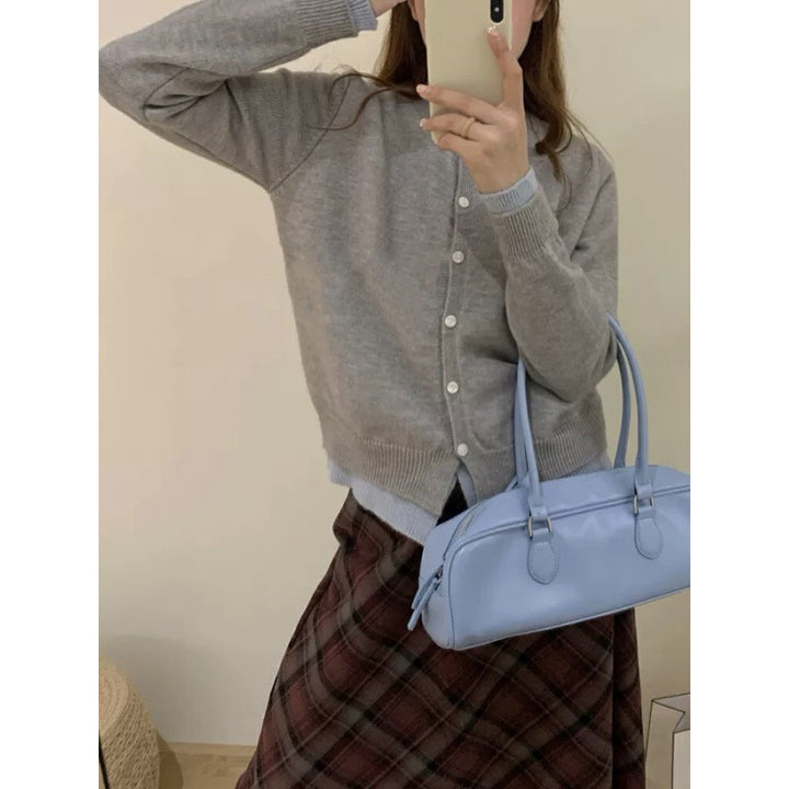 Gilet pour femmes en mélange de cachemire fin Chic & Stil