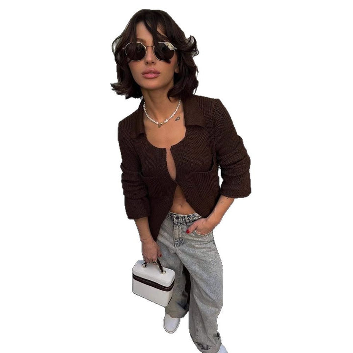 Ensemble tricot femme avec blazer cintré et jupe tendance Chic & Stil