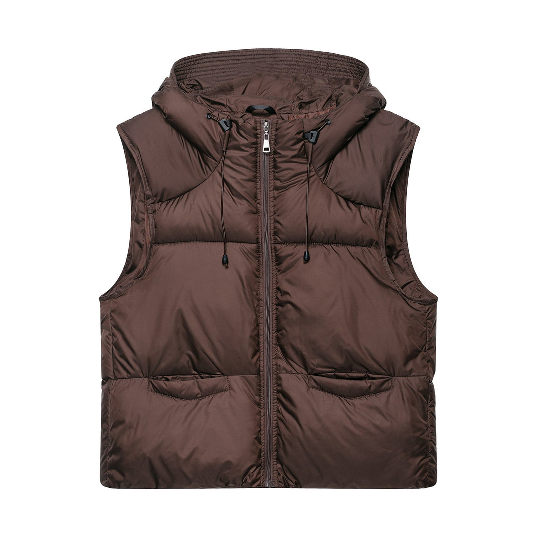 Women's vest with hood and padding Lune London