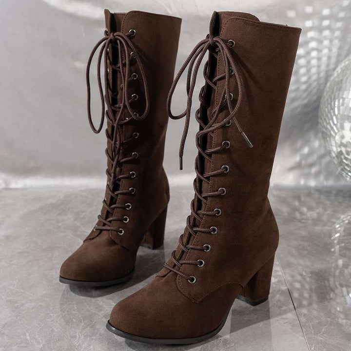 Lune London | Velvet Ankle Boots for Women