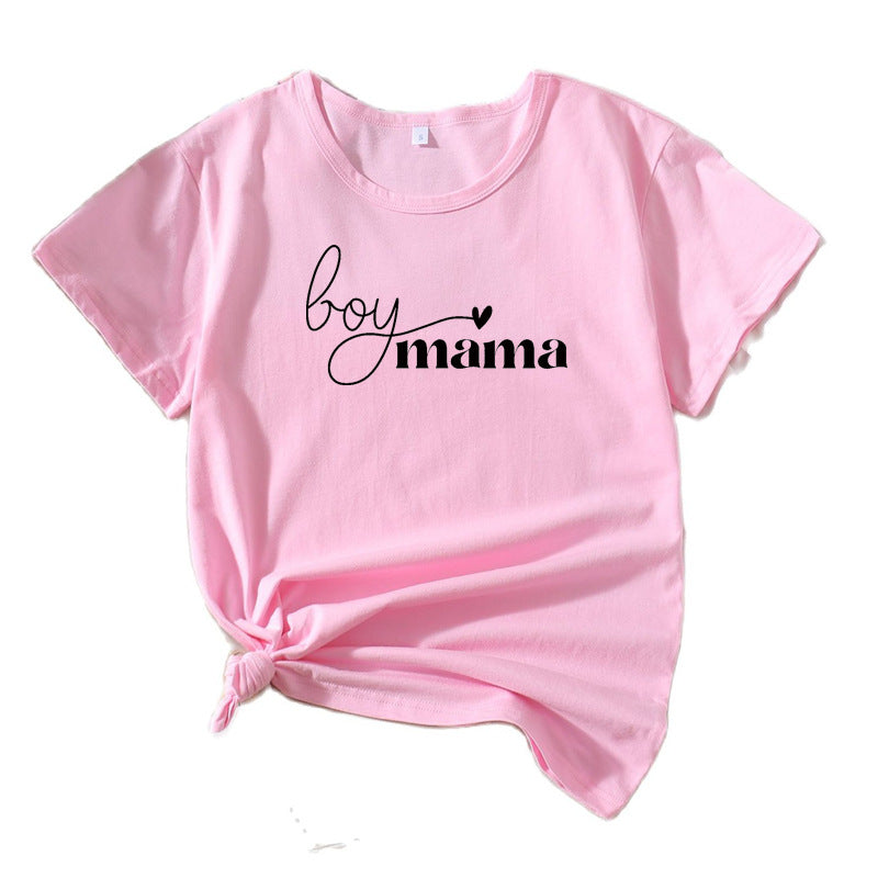 T-shirts déclaratifs décontractés pour femmes Lune London
