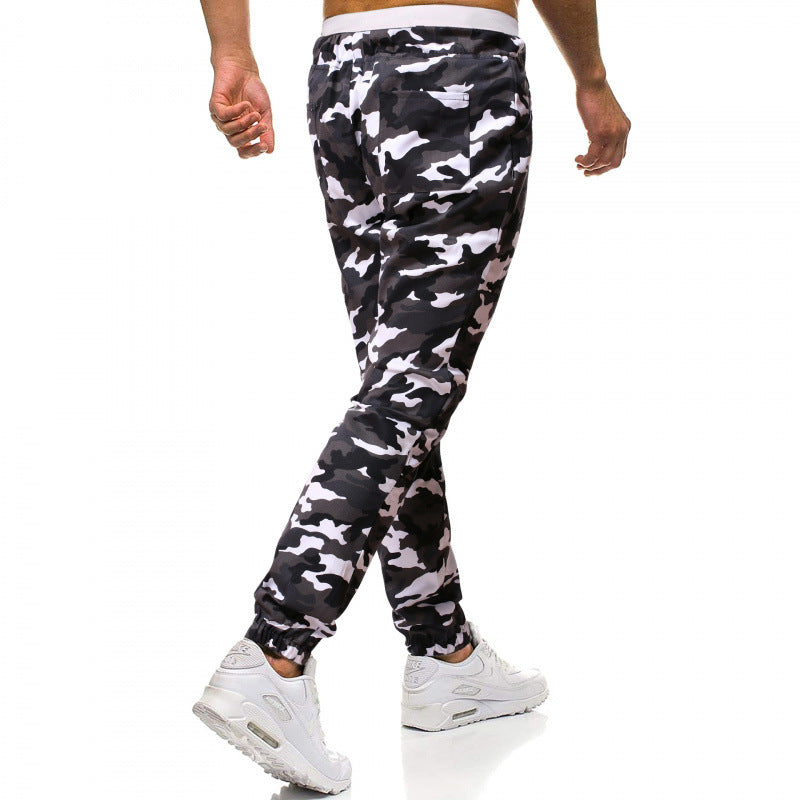 Lune London Camouflage Design Jogging Pants for Men