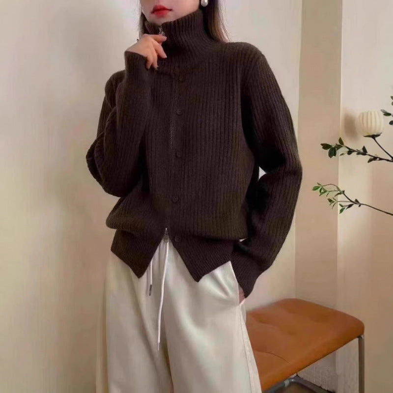 Pull en maille côtelée de haute qualité pour femmes avec design élégant Chic & Stil
