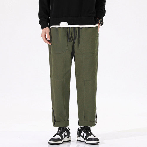 Men's cargo pants with practical side pockets and relaxed fit Lune London