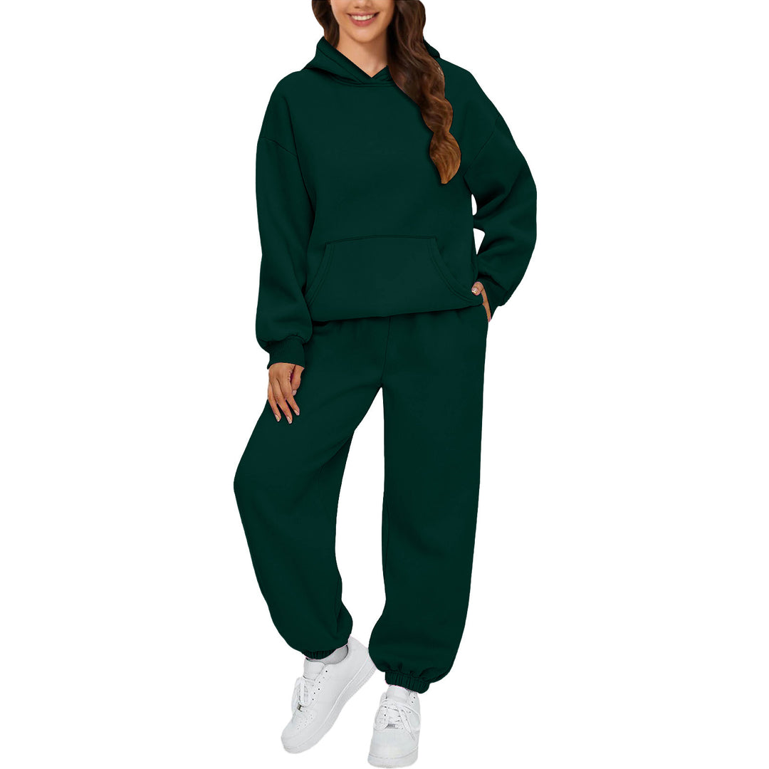 Women's Comfortable Hoodie Suit Made of Soft Sweat Fabric Chic & Stil