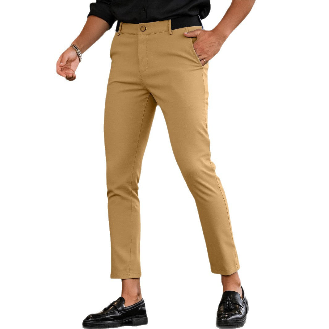 Modern Slim-Fit Trousers for Men with a stylish cut and high-quality fabric Lune London
