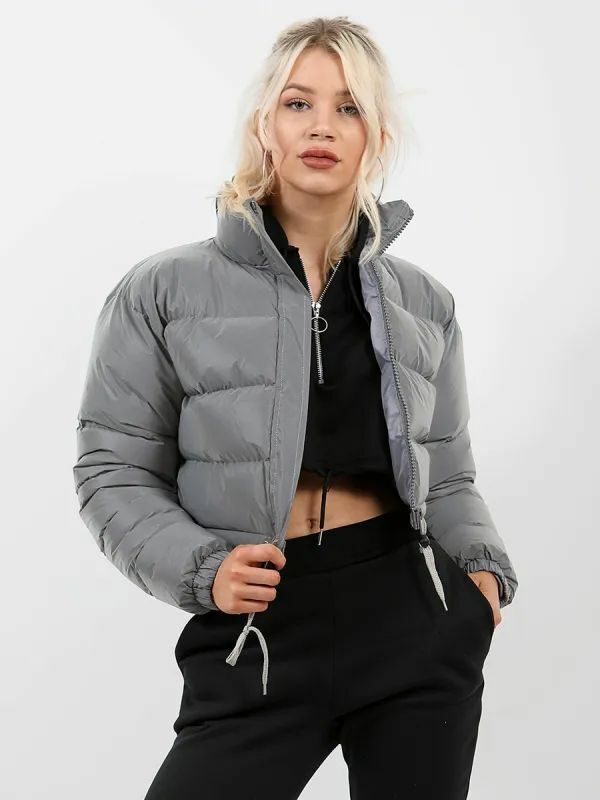 Ladies stylish, short cut padded jacket Lune London