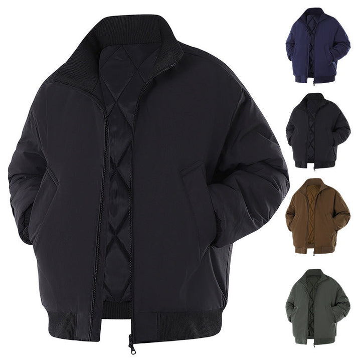 Men's Winter Jacket with Warm Inner Lining and Practical Pockets Lune London