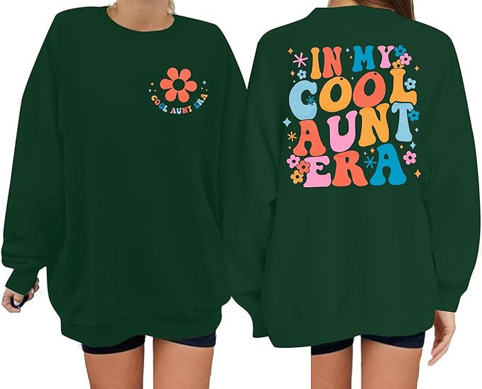Sweatshirt pour femmes avec imprimé floral moderne et coupe décontractée Chic & Stil