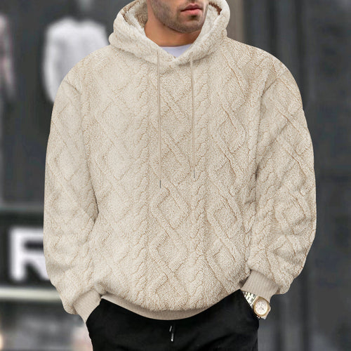 Men's cozy hoodie with structured design Lune London