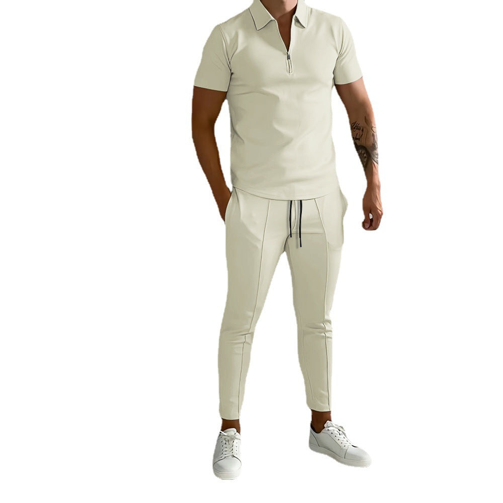 Men's modern zip performance set Lune London