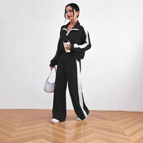 Women's leisure set with sporty accents and stylish stretch material Lune London
