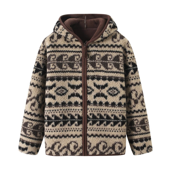 Veste en polaire confortable pour femmes avec motif tendance Chic & Stil