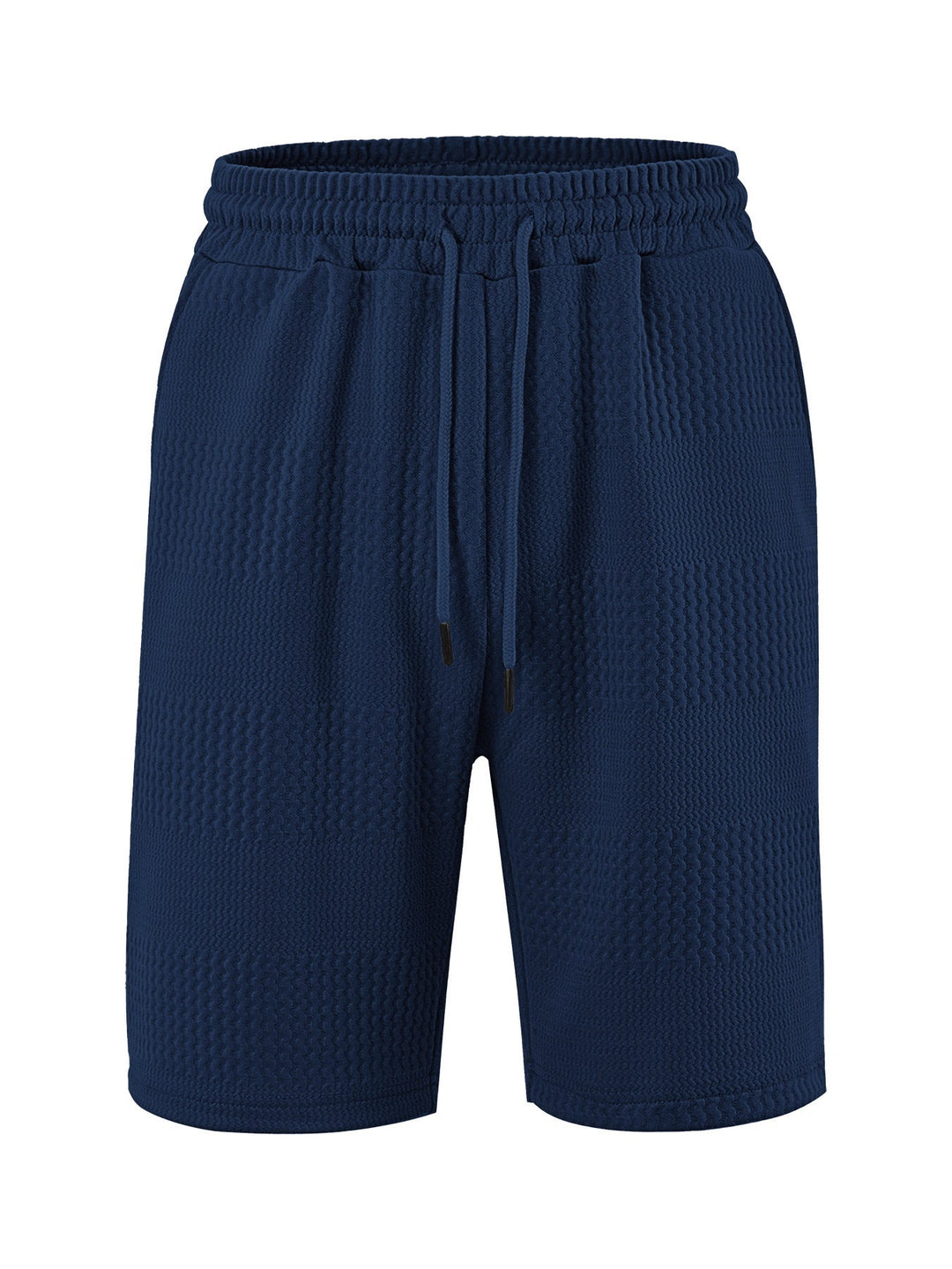 Men's Sporty Shorts with Innovative Texture and Elastic Waistband Lune London